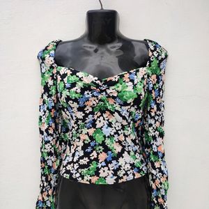 H&M Floral Top