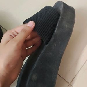 Wedged Black Footwear