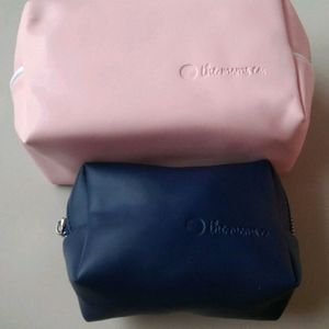 Combo Of Pink And Blue Pouch