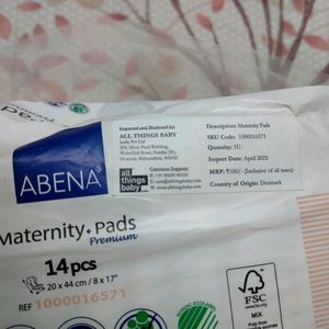 Abena New Mom Maternity Pads For Women-14 Count