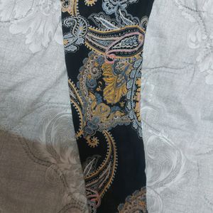 Paisley Pattern A-Line Dress