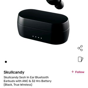 Skullcandy Sesh In Ear Bluetooth Earbuds with ANC