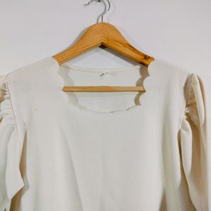 White Casual Top (Women's)