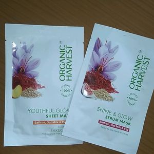 Organic Harvest Sheet Mask- PACK OF 2