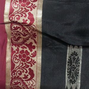 Good Condition Mysoore Silk Saree For Sale