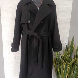 Imported Black Overcoat