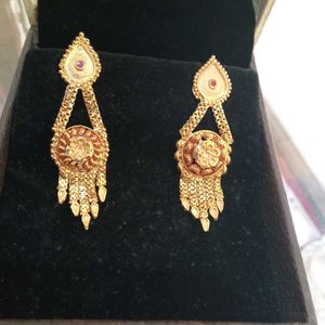 Earrings 1gram Gold