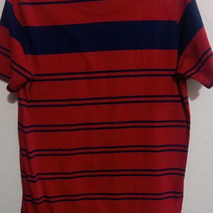 Striped Crew-Neck T-shirt