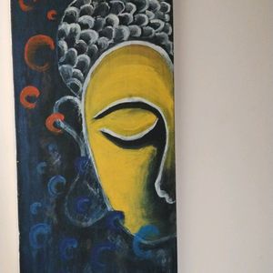 Buddha Painting On Canvas