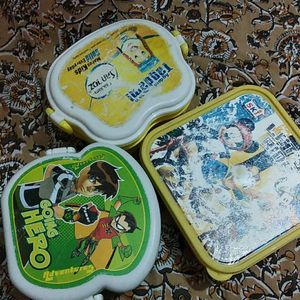 Combo Of Three Kids Lunch Box