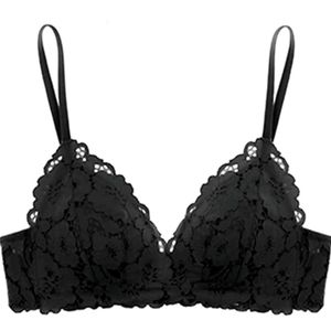 Miss Curiosity Exported Black Lace Bra