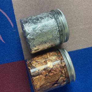 Foil Flakes For Resin In Gold & Silver Colour