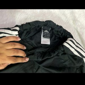 Adidas black trackpants