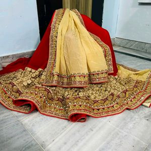 HEAVY LEHENGA SAREE