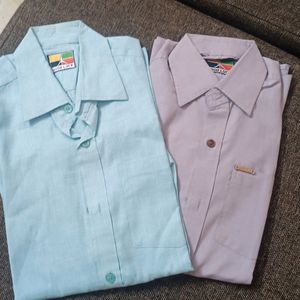 Combo Of Plain Shirts(2Shirts)