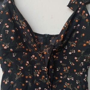 Floral Printed Dress For Girls