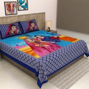 Double Bedsheet  Pack Of 1