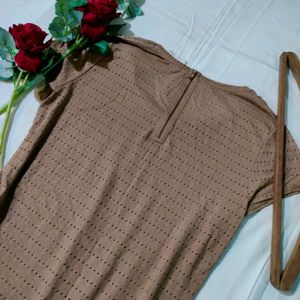 Orginal Zara Basics Brown Top