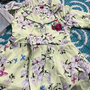 Baby Little Green New Frock