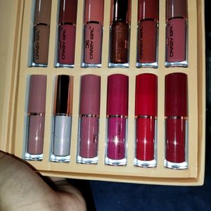 CRAZY GIRL LIPSTICK SET OF 12