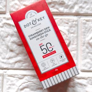 Dot & Key Strawberry Dew SPF 50 Sunscreen Stick