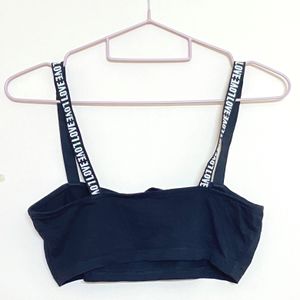 Brand- SHEIN, Never worn new black bralette