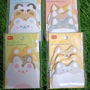 Cute Kawai Animal Theme Sticky Notes