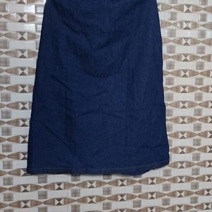 Designer Denim Skirt