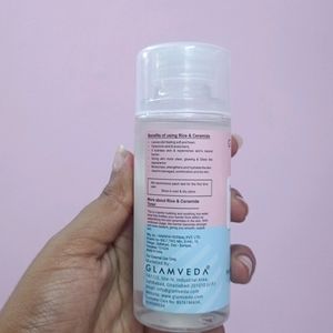 GLAM VEDA SKINCARE RICE AND CERAMIDE SKIN TONER