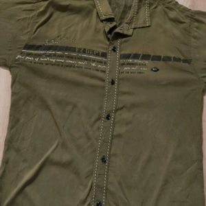 Olive Green Shirt