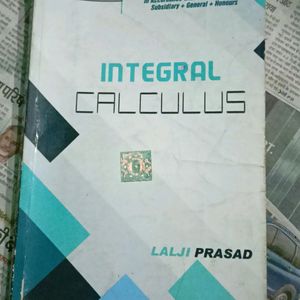 Integral Calculus By Lalji Prasad JEE