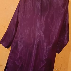 Wine Colour Kurti