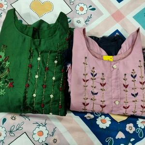 Combo Of 2pc Kurti Sets