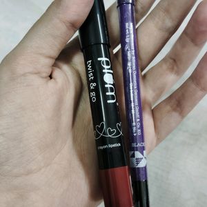 Plum Lipstick & Kohl Kajal Sale