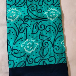 Cotton Saree With Running Blouse