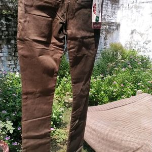 Stretchable Brown Jeans