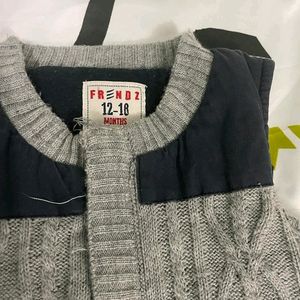 Quilted Sweater For Kids