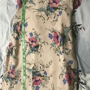 Georgette Sleeveless Kurti Hardly Worn