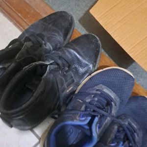 Used E Pair Of Shoes. 2 Shoes Size 7.1 Shoe 8 No