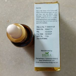 Kumkumadi Tailam Skin Brightening Serum