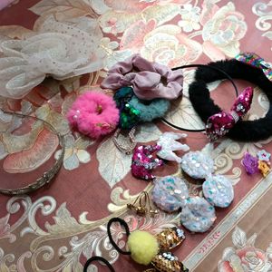 Hair Accessories, Clip And Belt