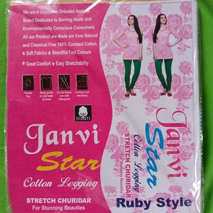 Janvi Star Leggings Stretch Churidar