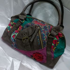 Branded Vintage Floral Bag