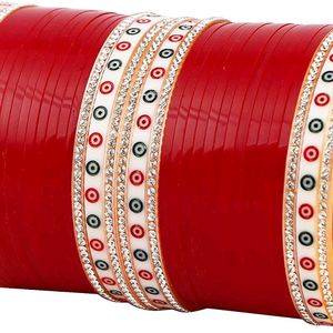 Beautiful Red Colour Chuda For Women