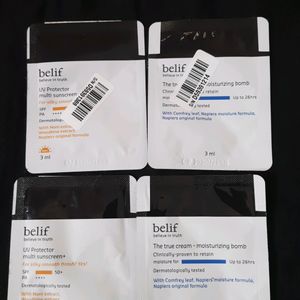 Belif Moisturizer And Sunscreen