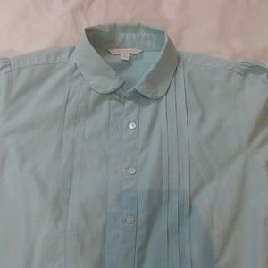 Sky Blue Short Shirt On Sale