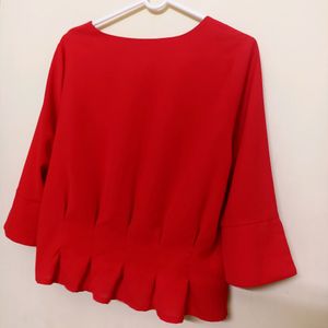 Red Korean Top