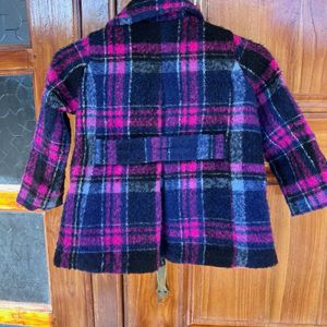 Benetton Tweed Coat 4-6 Years