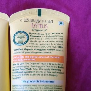 Lotus Sunscreen 1