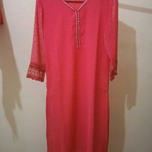 Fushia pink PAKISTANI SUIT